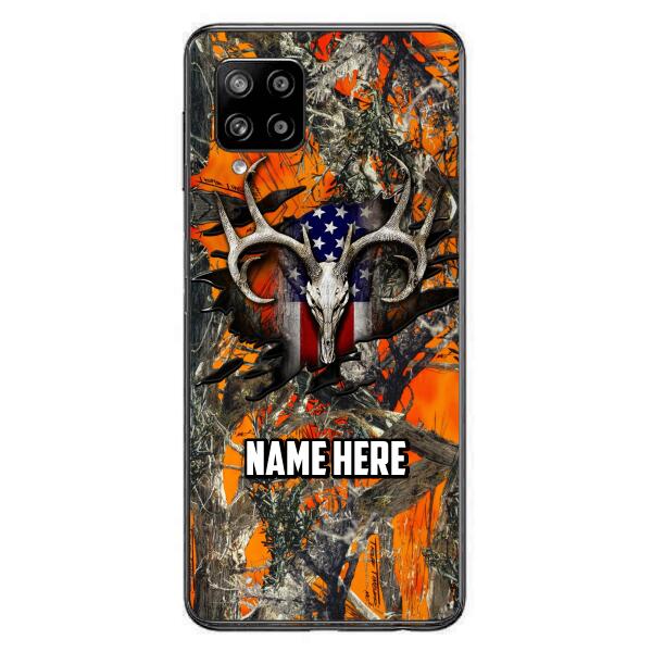 Custom Personalized The Best Premium Skull Deer Hunting Multicolor Phone Case - Gift Idea For Hunting Lover - Case For iPhone And Samsung