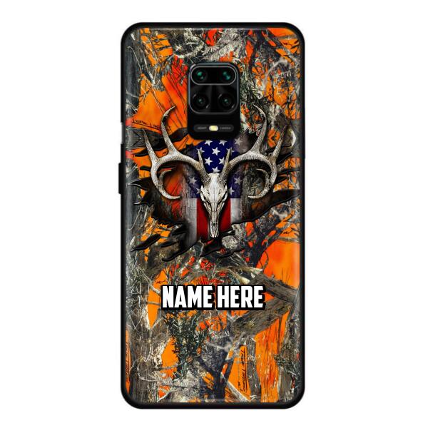 Custom Personalized The Best Premium Skull Deer Hunting Multicolor Phone Case - Gift Idea For Hunting Lover - Case For Xiaomi, Oppo And Huawei