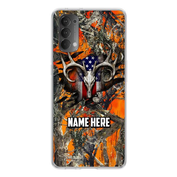 Custom Personalized The Best Premium Skull Deer Hunting Multicolor Phone Case - Gift Idea For Hunting Lover - Case For Xiaomi, Oppo And Huawei