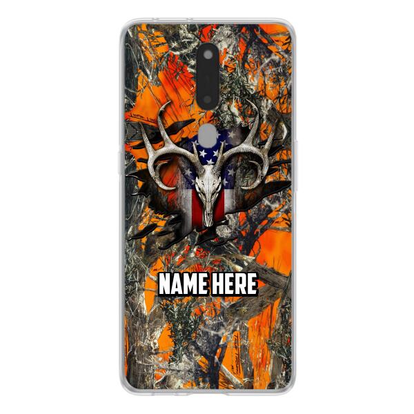 Custom Personalized The Best Premium Skull Deer Hunting Multicolor Phone Case - Gift Idea For Hunting Lover - Case For Xiaomi, Oppo And Huawei