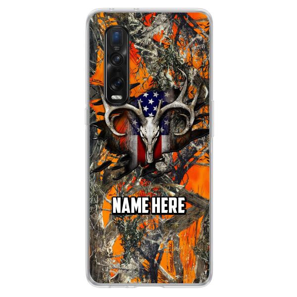 Custom Personalized The Best Premium Skull Deer Hunting Multicolor Phone Case - Gift Idea For Hunting Lover - Case For Xiaomi, Oppo And Huawei