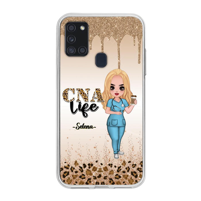 Custom Personalized Nurse Life Phone Case - Gift Idea For Nurse Life Lovers - CNA Life - Case For iPhone And Samsung