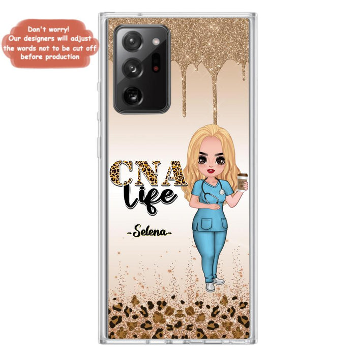 Custom Personalized Nurse Life Phone Case - Gift Idea For Nurse Life Lovers - CNA Life - Case For iPhone And Samsung