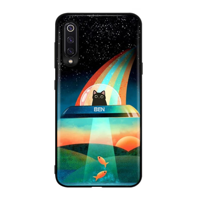 Custom Personalized Cat Phone Case - Gift For Cat Lovers - Case For iPhone, Samsung and Xiaomi with up to 3 Cats - EHTD0U