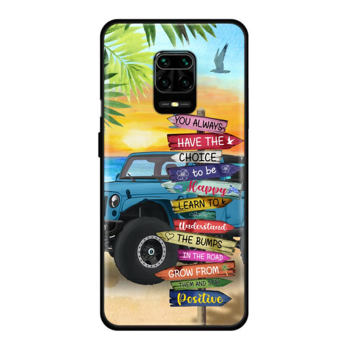 Custom Personalized Offroad SUVs Phone Case - Case For iPhone, Samsung and Xiaomi - You Always Have The Choice To Be Happy