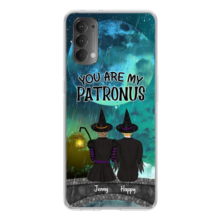 Personalized Phone Case with 2 Witches Huawei, Oppo