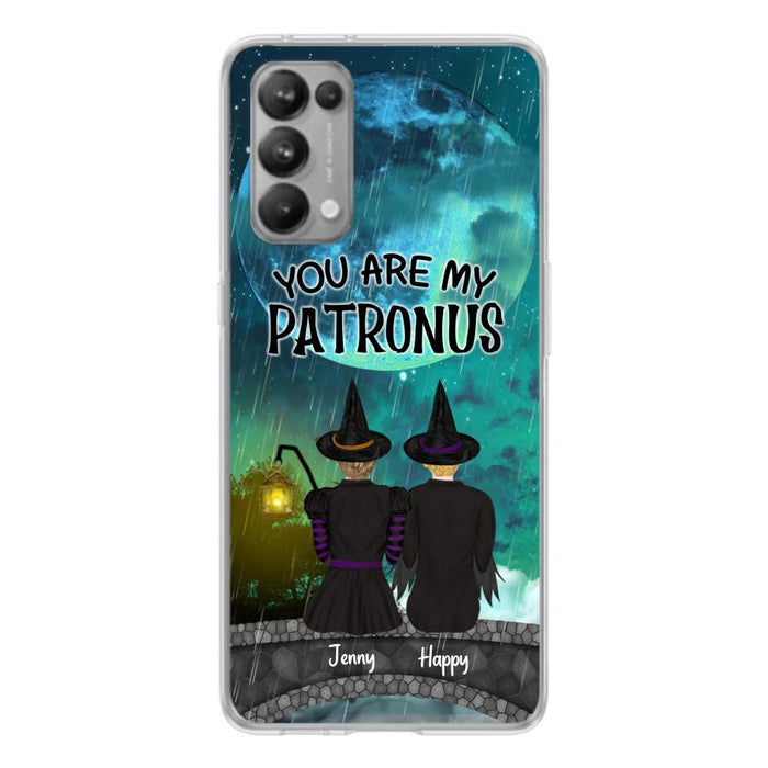 Personalized Phone Case with 2 Witches Huawei, Oppo