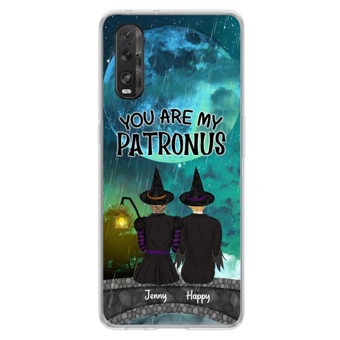 Personalized Phone Case with 2 Witches Huawei, Oppo