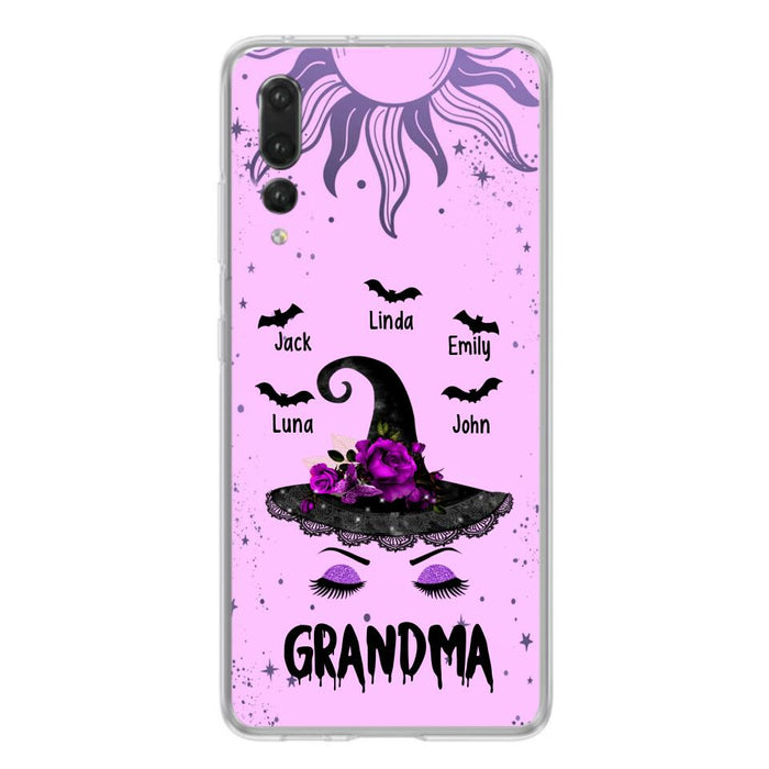 Personalized Grandma Witch Phone Case - Upto 5 Kid's - Best Gift For Grandma -Grandma,Gigi,Nana,Mama,Gigi