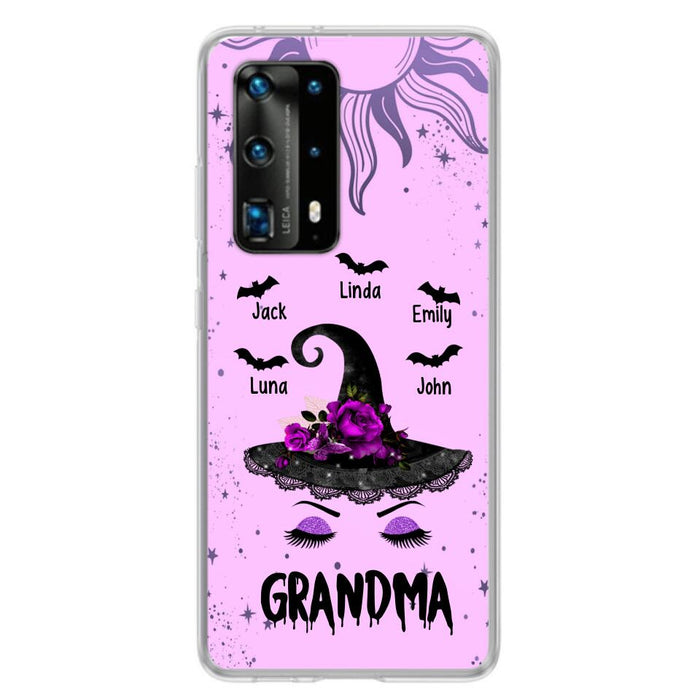 Personalized Grandma Witch Phone Case - Upto 5 Kid's - Best Gift For Grandma -Grandma,Gigi,Nana,Mama,Gigi