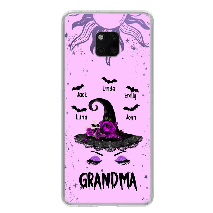 Personalized Grandma Witch Phone Case - Upto 5 Kid's - Best Gift For Grandma -Grandma,Gigi,Nana,Mama,Gigi