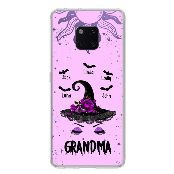 Personalized Grandma Witch Phone Case - Upto 5 Kid's - Best Gift For Grandma -Grandma,Gigi,Nana,Mama,Gigi