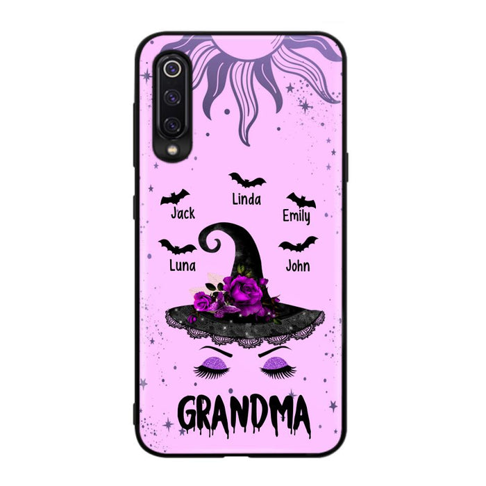 Personalized Grandma Witch Phone Case - Upto 5 Kid's - Best Gift For Grandma -Grandma,Gigi,Nana,Mama,Gigi