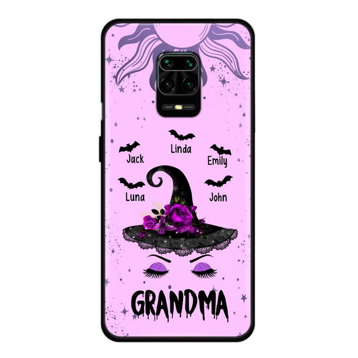 Personalized Grandma Witch Phone Case - Upto 5 Kid's - Best Gift For Grandma -Grandma,Gigi,Nana,Mama,Gigi