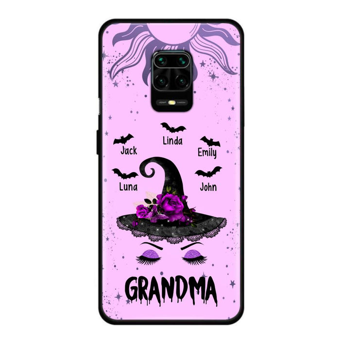 Personalized Grandma Witch Phone Case - Upto 5 Kid's - Best Gift For Grandma -Grandma,Gigi,Nana,Mama,Gigi