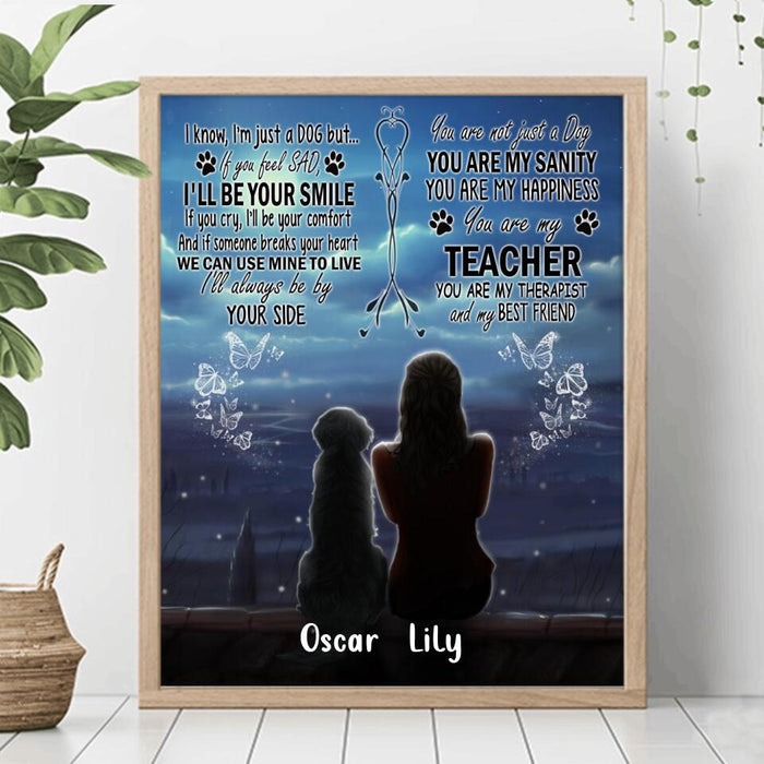 Custom Personalized Pet Poster - Best Gift For Cat/Dog Lovers - I'll Be Your Smile