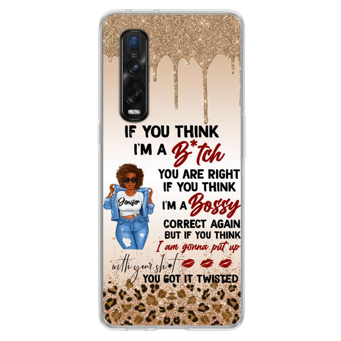 Custom Personalized Someone Called Me A Bitch Phone Case - Case For Xiaomi, Huawei and Oppo Models