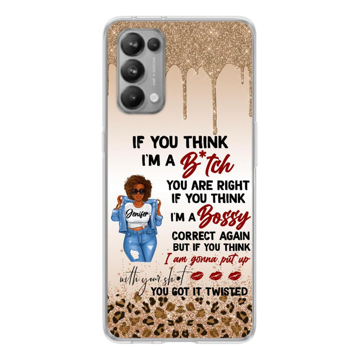 Custom Personalized Someone Called Me A Bitch Phone Case - Case For Xiaomi, Huawei and Oppo Models