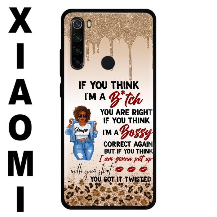 Custom Personalized Someone Called Me A Bitch Phone Case - Case For Xiaomi, Huawei and Oppo Models