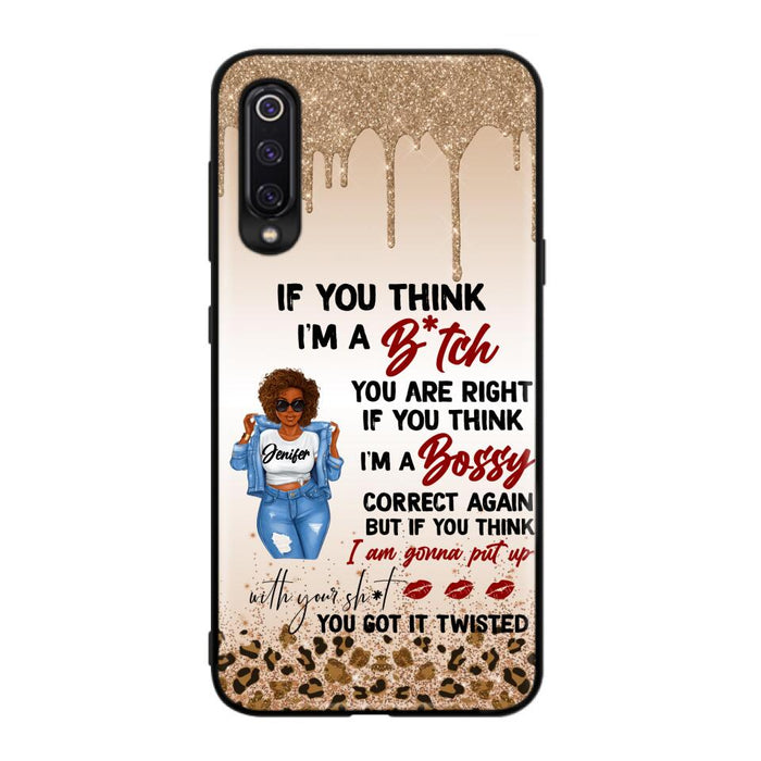 Custom Personalized Someone Called Me A Bitch Phone Case - Case For Xiaomi, Huawei and Oppo Models