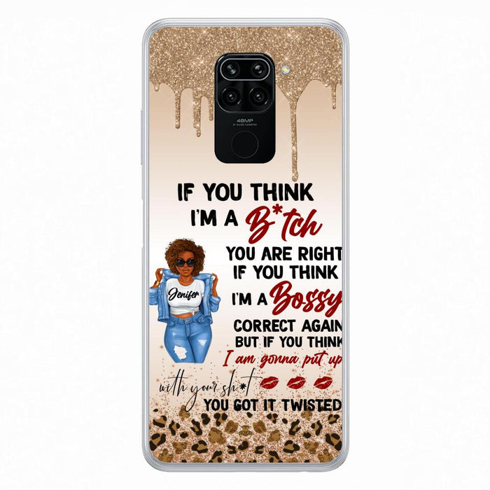 Custom Personalized Someone Called Me A Bitch Phone Case - Case For Xiaomi, Huawei and Oppo Models