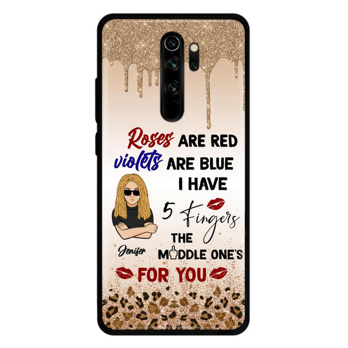 Custom Personalized Xiaomi, Huawei and Oppo Case - Gift For Birthday/ Friends - Rose Are Red, Violets Are Blue