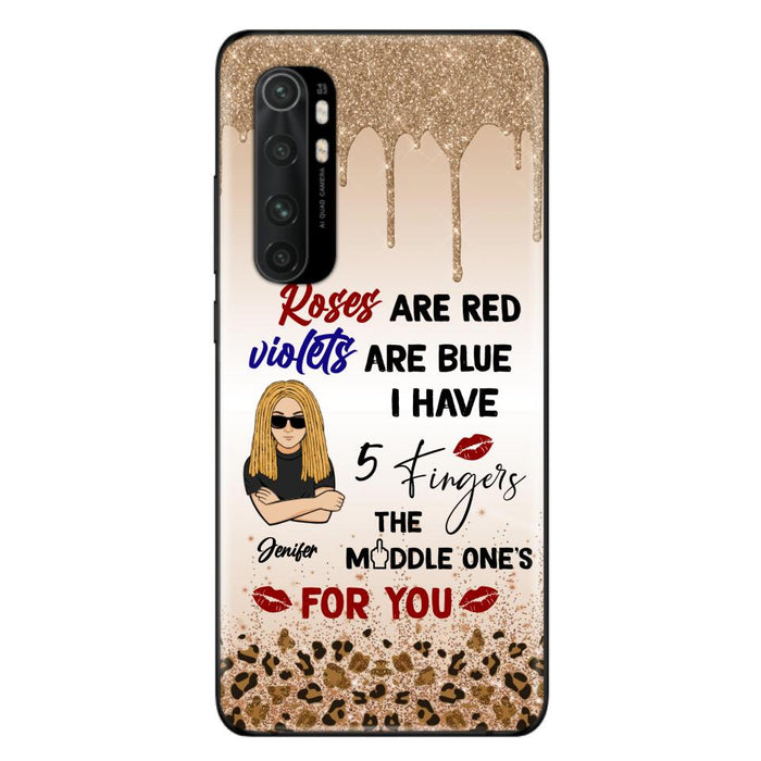 Custom Personalized Xiaomi, Huawei and Oppo Case - Gift For Birthday/ Friends - Rose Are Red, Violets Are Blue