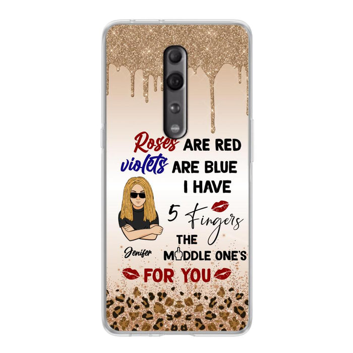 Custom Personalized Xiaomi, Huawei and Oppo Case - Gift For Birthday/ Friends - Rose Are Red, Violets Are Blue