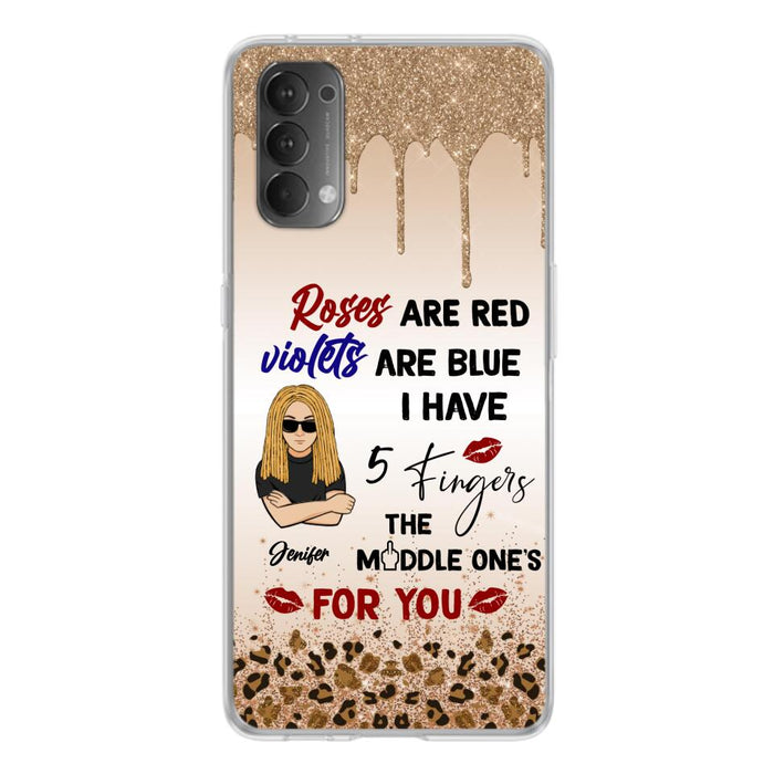 Custom Personalized Xiaomi, Huawei and Oppo Case - Gift For Birthday/ Friends - Rose Are Red, Violets Are Blue