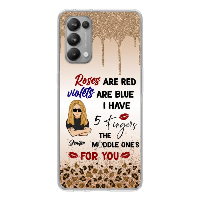 Custom Personalized Xiaomi, Huawei and Oppo Case - Gift For Birthday/ Friends - Rose Are Red, Violets Are Blue