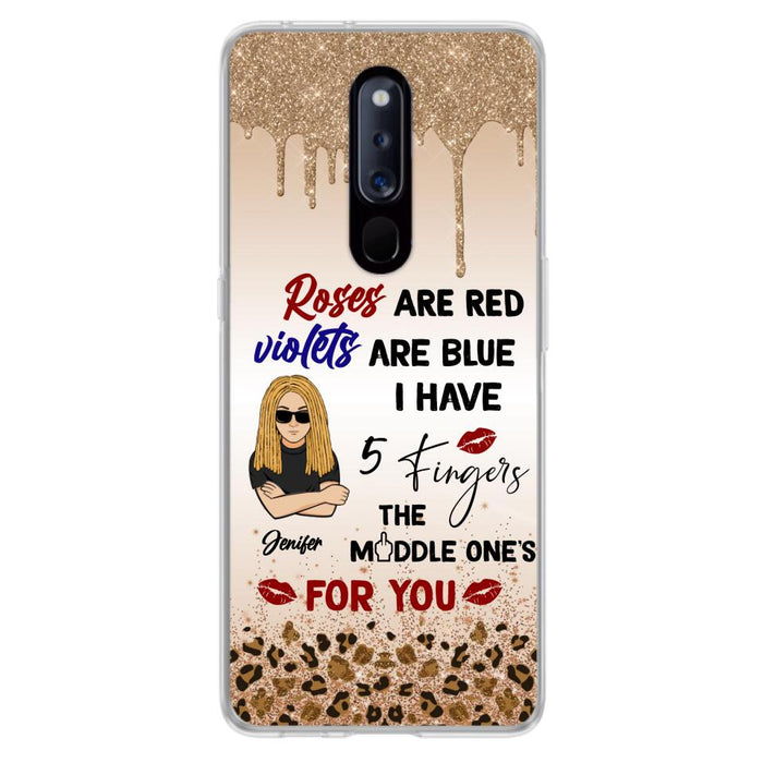 Custom Personalized Xiaomi, Huawei and Oppo Case - Gift For Birthday/ Friends - Rose Are Red, Violets Are Blue