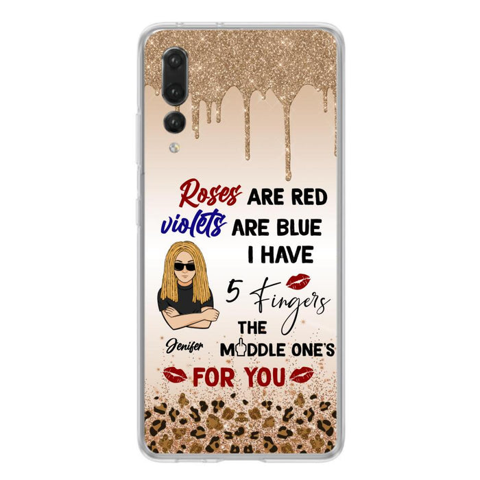 Custom Personalized Xiaomi, Huawei and Oppo Case - Gift For Birthday/ Friends - Rose Are Red, Violets Are Blue