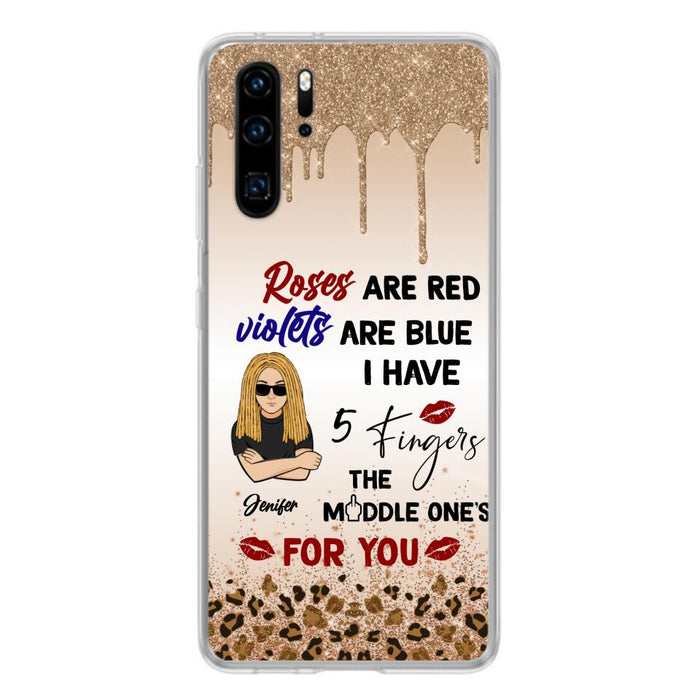 Custom Personalized Xiaomi, Huawei and Oppo Case - Gift For Birthday/ Friends - Rose Are Red, Violets Are Blue