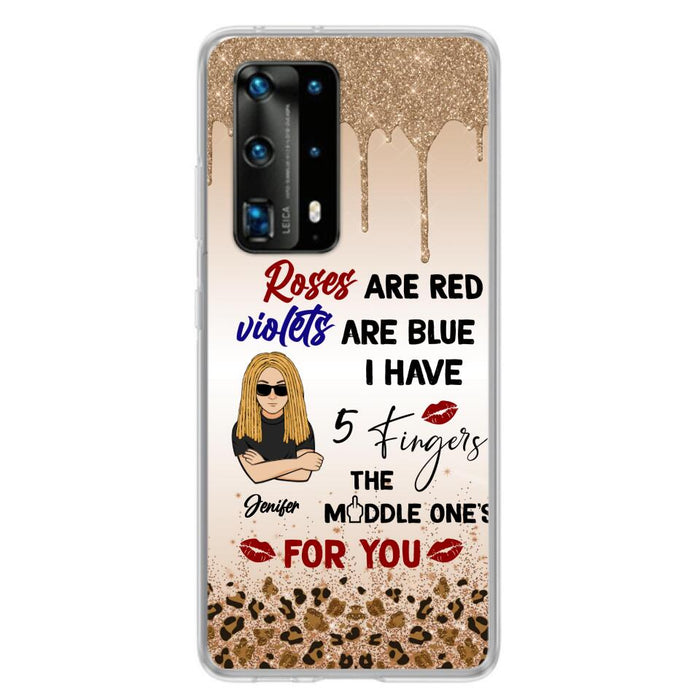 Custom Personalized Xiaomi, Huawei and Oppo Case - Gift For Birthday/ Friends - Rose Are Red, Violets Are Blue