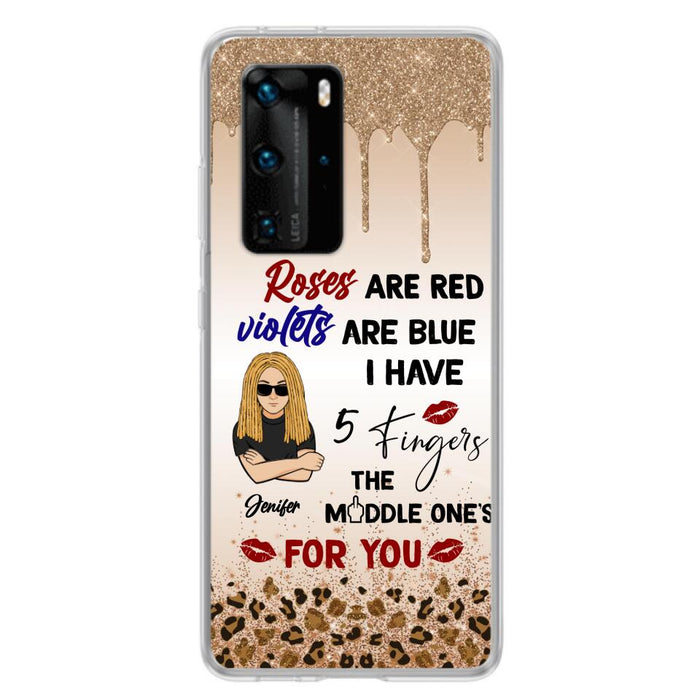 Custom Personalized Xiaomi, Huawei and Oppo Case - Gift For Birthday/ Friends - Rose Are Red, Violets Are Blue