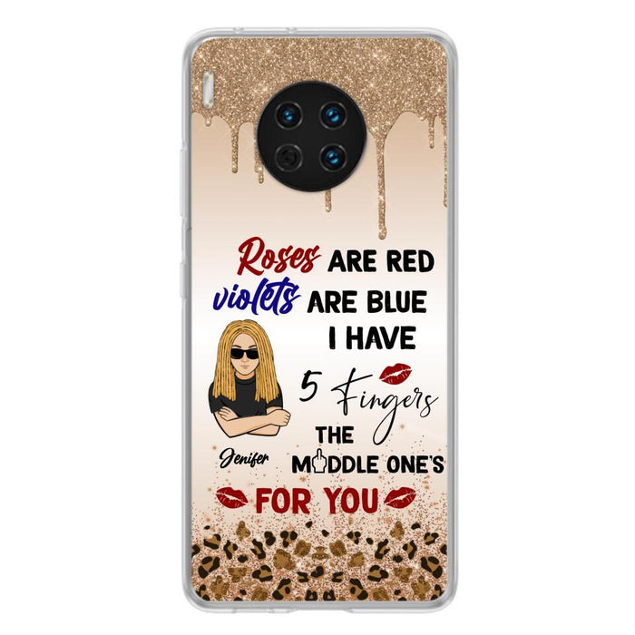 Custom Personalized Xiaomi, Huawei and Oppo Case - Gift For Birthday/ Friends - Rose Are Red, Violets Are Blue