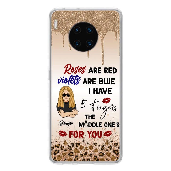 Custom Personalized Xiaomi, Huawei and Oppo Case - Gift For Birthday/ Friends - Rose Are Red, Violets Are Blue