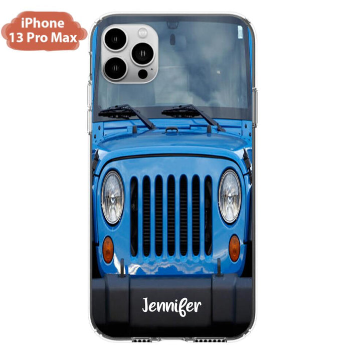 Personalized Off-road Car Phone Case - iPhone and Samsung Case (Updated Cases for iPhone 13, iPhone 13 Pro Max, iPhone 13 Mini and iPhone 13)