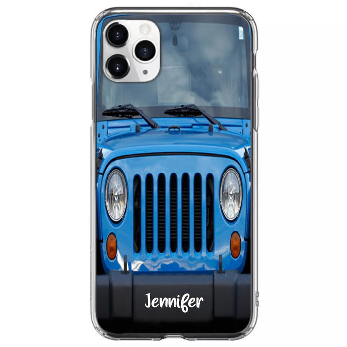 Personalized Off-road Car Phone Case - iPhone and Samsung Case (Updated Cases for iPhone 13, iPhone 13 Pro Max, iPhone 13 Mini and iPhone 13)