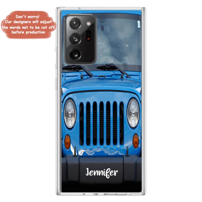 Personalized Off-road Car Phone Case - iPhone and Samsung Case (Updated Cases for iPhone 13, iPhone 13 Pro Max, iPhone 13 Mini and iPhone 13)