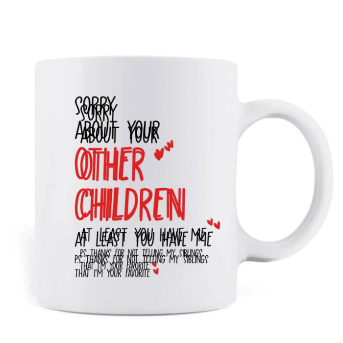 Custom Personalized Daughter & Mom Coffee Mug - Gift For Mother's Day - Congratulations On Having The Best Daughter Ever