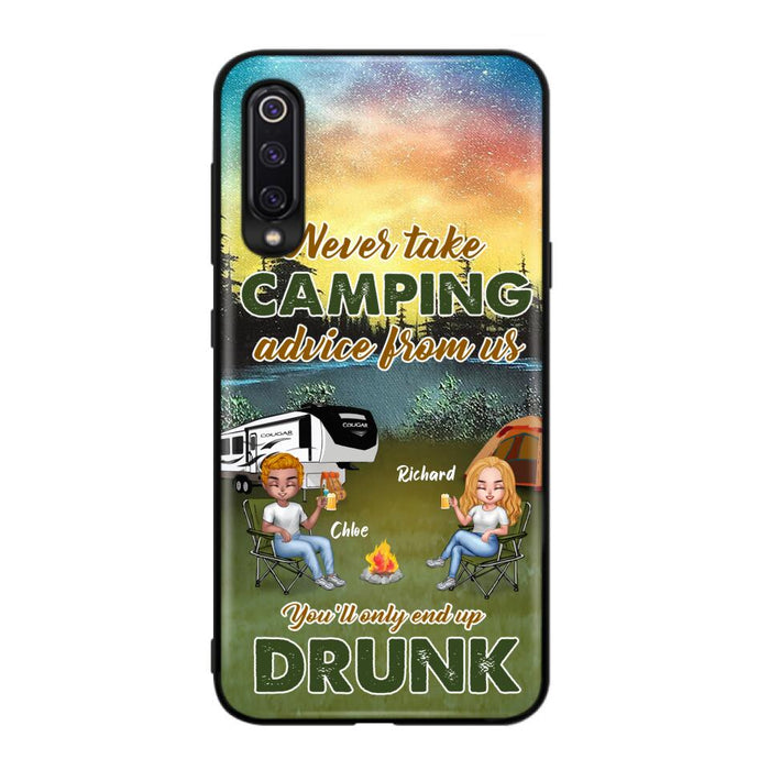 Custom Personalized Camping Friend Phone Case - Upto 7 People - Gift Idea For Camping Friends - We're Like A Really Small Gang - Case For Xiaomi, Oppo And Huawei