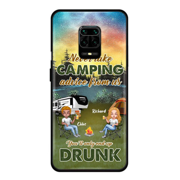 Custom Personalized Camping Friend Phone Case - Upto 7 People - Gift Idea For Camping Friends - We're Like A Really Small Gang - Case For Xiaomi, Oppo And Huawei