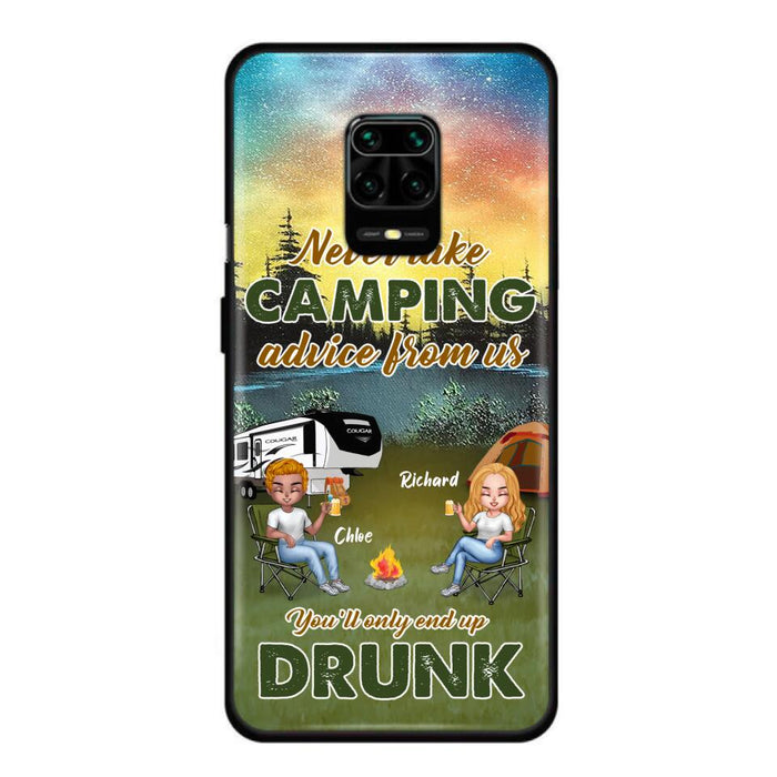 Custom Personalized Camping Friend Phone Case - Upto 7 People - Gift Idea For Camping Friends - We're Like A Really Small Gang - Case For Xiaomi, Oppo And Huawei