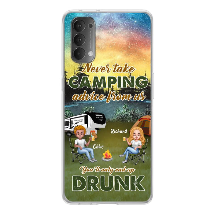 Custom Personalized Camping Friend Phone Case - Upto 7 People - Gift Idea For Camping Friends - We're Like A Really Small Gang - Case For Xiaomi, Oppo And Huawei