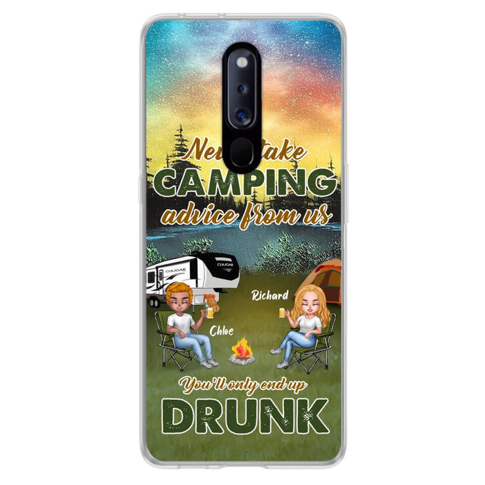 Custom Personalized Camping Friend Phone Case - Upto 7 People - Gift Idea For Camping Friends - We're Like A Really Small Gang - Case For Xiaomi, Oppo And Huawei