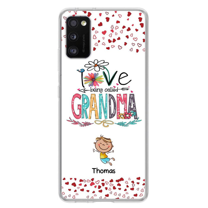 Custom Personalized Blessed To Be Called Nana Phone Case - Upto 5 Kids - Gift Idea For Nana/ Mama/Kids - Case For iPhone And Samsung