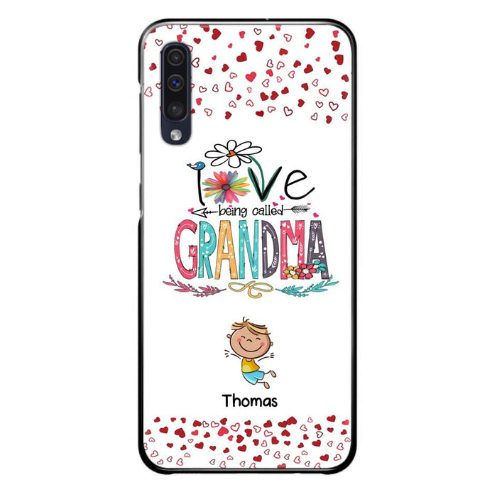 Custom Personalized Blessed To Be Called Nana Phone Case - Upto 5 Kids - Gift Idea For Nana/ Mama/Kids - Case For iPhone And Samsung