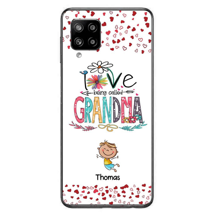 Custom Personalized Blessed To Be Called Nana Phone Case - Upto 5 Kids - Gift Idea For Nana/ Mama/Kids - Case For iPhone And Samsung