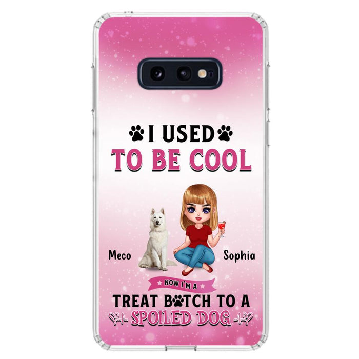 Custom Personalized Dog Mom Phone Case - Gift Idea For Dog Lover - I Used To Be Cool - Up to 5 Dogs - Case For iPhone And Samsung